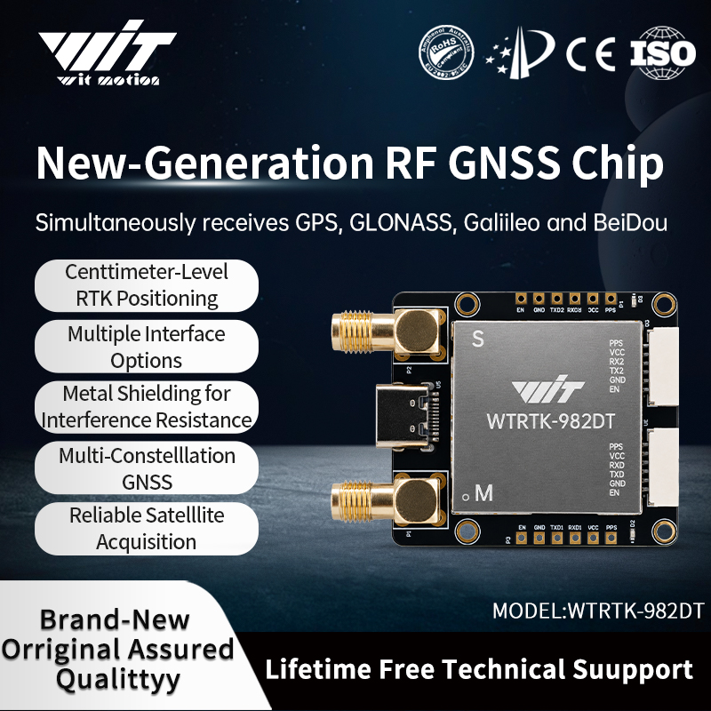 Modul GNSS Dual RTK WitMotion  - Drone Kit Hexacopter ulasan dan harga