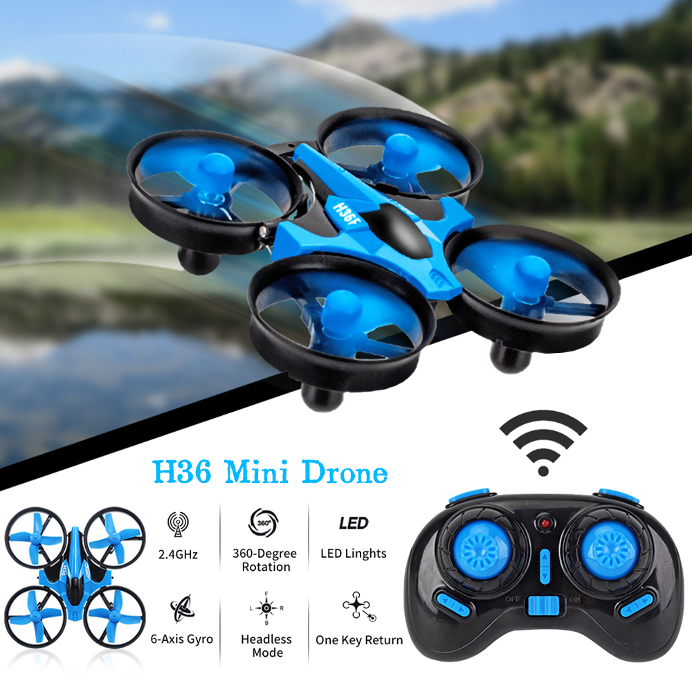 JJRC H36 Mini Drone Rc 4ch 6-A - Drone Kit Tricopter ulasan dan harga